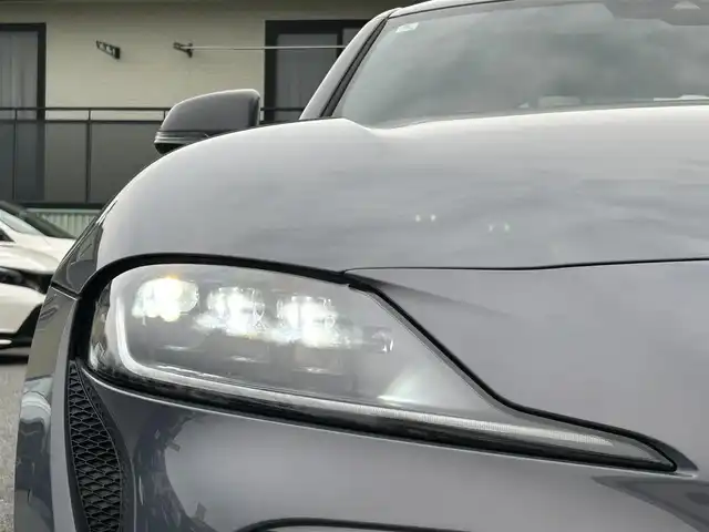 トヨタ スープラ RZ 埼玉県 2024(令6)年 1.1万km グレー ワンオーナー/外部検査済み/6MTモデル/カラー：ボルカニックアッシュグレーM/純正ナビ/フルセグTV/Bluetooth/USB　/バックカメラ/ハーフレザーシート/パワーシート（D席メモリー付き）/ETC/純正LEDヘッドライト/電動格納ミラー/革巻きステア/ステアリングオーディオスイッチ/デュアルAAC/シートヒーター/JBLサウンドスピーカー/新車保証書/取扱説明書/スペアキーｘ１