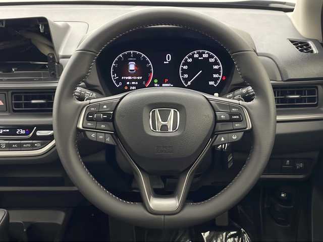 ホンダ ＷＲ－Ｖ Z 秋田県 2025(令7)年 0.1万km未満 メテオロイドグレーメタリック スマートキー /プッシュスタート /スペアキー有り/バックカメラ 装着車　/ホンダセンシング /衝突被害軽減システム　/横滑り防止装置　/レーンキープアシスト　/USBポート　/オートエアコン  /オートライト　/パドルシフト　/ステアリングリモコン装着車/クルーズコントロール/ライトレベライザー /電格ミラー/革巻きステアリング/ハーフレザーシート /純正AW/ウィンカーミラー /コーナーセンサー /フォグライト
