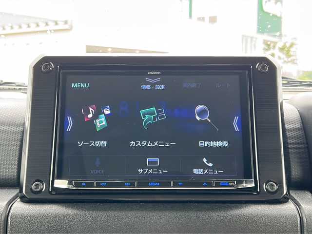 スズキ ジムニー XC 富山県 2022(令4)年 3.4万km ブルーイッシュブラックパール3 禁煙車/4WD/社外8インチナビ/フルセグTV/Bluetooth/バックカメラ/ETC/衝突軽減ブレーキ/レーダークルーズコントロール/純正16インチアルミホイール/LEDヘッドライト/スペアキー/取扱説明書/保証書