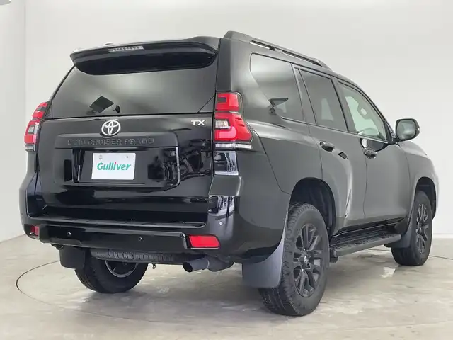 トヨタ ランドクルーザー プラド TX Lパッケージ マットブラED 新潟県 2023(令5)年 1万km 黒 4WD/社外ナビ/Bluetooth/フルセグTV/ETC/前方ドライブレコーダー/純正フロアマット/バックモニター/トヨタセーフティセンス/アダプティブクルーズコントロール/衝突被害軽減装置/サンルーフ/前席パワーシート/前席シートヒーター/前席エアシート/ルーフレール/3列シート/純正18インチAW/横滑り防止装置/盗難防止装置/前後コーナーセンサー/純正LEDヘッドライト/オートライト/オートマチックハイビーム