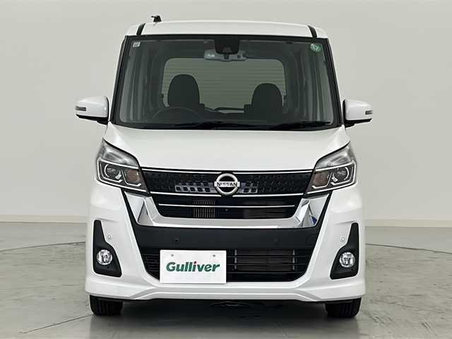 日産 デイズ ルークス ハイウェイスター Xターボ 宮城県 2019(令1)年 5.1万km ホワイトパール 禁煙車/エマージェンシーブレーキ/車線逸脱警報/オートハイビーム/純正SDナビ/CD.DVD.SD.BT/フルセグTV/アラウンドビューモニター/片側パワースライドドア/LEDヘッドライト/フォグランプ/純正ドライブレコーダー/ETC/アイドリングストップ/横滑り防止機能/ステアリングスイッチ/プッシュスタート/スマートキー/純正14インチAW/純正フロアマッド/ロールサンシェード/シートバックテーブル