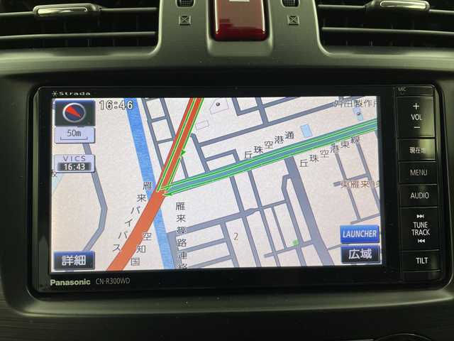 スバル インプレッサ スポーツ 2．0i アイサイト 道央・札幌 2014(平26)年 4.8万km ダークグレーメタリック ・４WD  ・アイサイト/・プリクラッシュセーフティ/・レーダークルーズコントロール/・純正OPメモリナビ（CN-R300WD）/・CD/DVD/SD/フルセグTV/・バックカメラ/・スマートキー/プッシュスタート/・アイドリングストップ/・HIDヘッドライト/オートライト/・ETC/・横滑り防止装置/・盗難防止装置