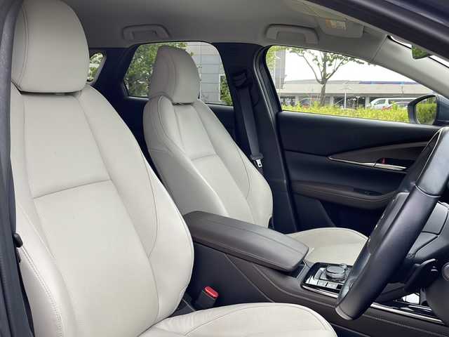 マツダ ＣＸ－３０ XD プロアクティブ 福島県 2023(令5)年 2.3万km ポリメタルグレーM ワンオーナー/純正SDナビ/　【フルセグ/CD/DVD/MSV/HDMI/BT】/バックカメラ/全周囲カメラ/ステアリングスイッチ/レーダークルーズコントロール/パドルシフト/白レザーシート/前席シートヒーター/運転席パワーシート/ETC/ドライブレコーダー前後/ヘッドアップディスプレイ/ブラインドスポットモニター/電動リアゲート/アイドリングストップ/コーナーセンサー/パーキングアシスト/レーンキープアシスト/純正フロアマット/衝突軽減システム