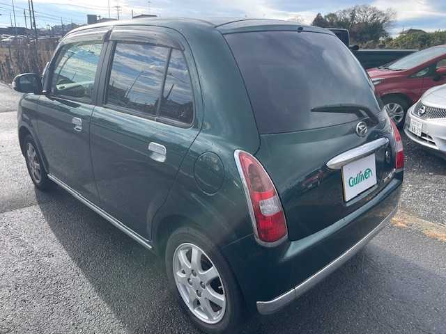 ダイハツ ミラ ジーノ プレミアムX 神奈川県 2007(平19)年 8.3万km ブリティッシュグリーンマイカ 社外HDDナビ/ドアバイザー/ウィンカーミラー