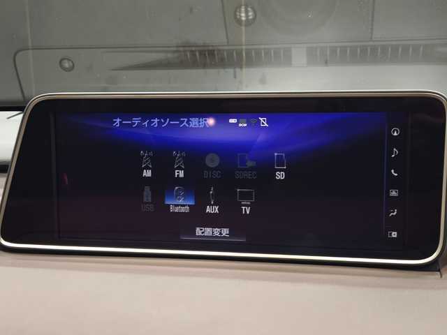 レクサス ＲＸ 450hL 群馬県 2018(平30)年 3.9万km ソニッククォーツ ムーンルーフ/マークレビンソン/黒革シート/ノーブルブラウンインテリアカラー/三眼LEDライト/全方位カメラ/シートベンチレーション/ヘッドアップディスプレイ/ステアリングヒーター/ETC2.0