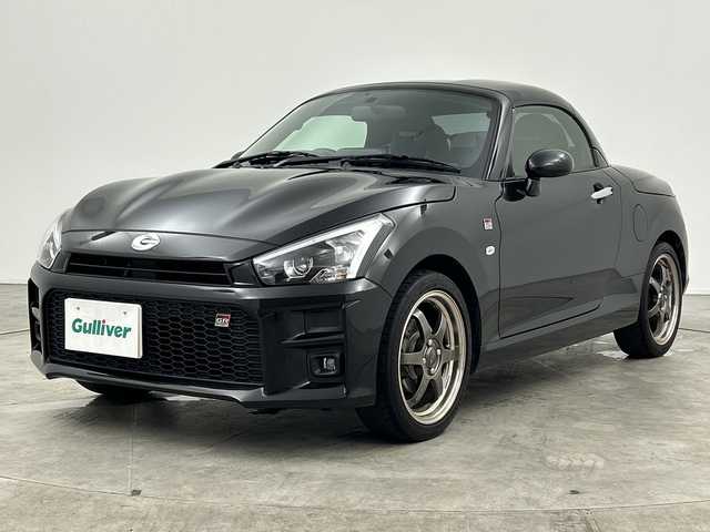 ダイハツ コペン GRスポーツ 三重県 2020(令2)年 5.4万km ブラックマイカメタリック 禁煙車/純正ナビ（NMZK-W70D）/・フルセグ/CD/DVD/BT/SD/電動ハードトップ/レカロシート/パドルシフト/ステアリングスイッチ/革巻きステアリング/シートヒーター/RAYSアルミホイール/ETC