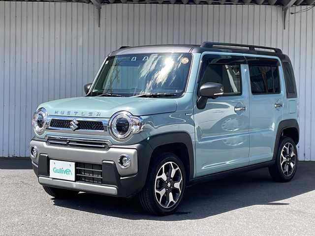 スズキ ハスラー Jスタイル ターボ 長野県 2022(令4)年 4.1万km オフブルーメタリック/ガンメタリック2トーンルーフ 純正メモリナビ/・CD/DVD/Bluetooth/フルセグ/全周囲カメラ/ETC/前方ドライブレコーダー/純正15インチAW/シートヒーター/ルーフレール/純正フロアマット/LEDオートライト/プッシュスタート/スマートキー/スペアキー/取扱説明書/保証書