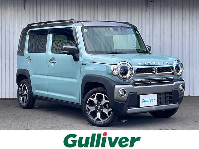 スズキ ハスラー Jスタイル ターボ 長野県 2022(令4)年 4.1万km オフブルーメタリック/ガンメタリック2トーンルーフ 純正メモリナビ/・CD/DVD/Bluetooth/フルセグ/全周囲カメラ/ETC/前方ドライブレコーダー/純正15インチAW/シートヒーター/ルーフレール/純正フロアマット/LEDオートライト/プッシュスタート/スマートキー/スペアキー/取扱説明書/保証書