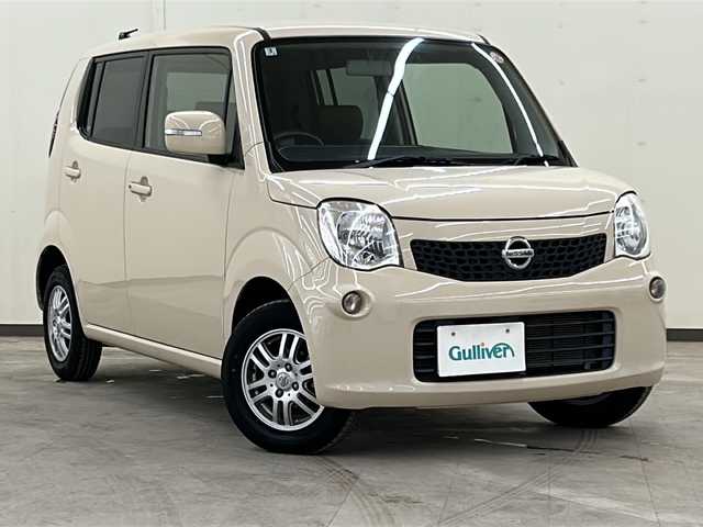 日産 モコ X FOUR 道央・札幌 2012(平24)年 4.1万km ミルクティーベージュ /4WD//純正タッチパネルオーディオ/（CD/USB/ラジオ）//寒冷地仕様//シートヒーター（運転席）//バックカメラ//プッシュスタート//オートエアコン// 電動格納ミラー