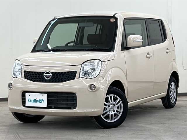 日産 モコ X FOUR 道央・札幌 2012(平24)年 4.1万km ミルクティーベージュ /4WD//純正タッチパネルオーディオ/（CD/USB/ラジオ）//寒冷地仕様//シートヒーター（運転席）//バックカメラ//プッシュスタート//オートエアコン// 電動格納ミラー