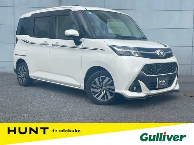 トヨタ タンク カスタムG S 千葉県 2017(平29)年 5.2万km パールホワイトⅢ スマートアシスト２/・衝突軽減ブレーキ/レーンキープアシスト/・踏み間違い防止/純正SDナビ(NSZT-W66T)/・フルセグ/BT/CD/バックカメラ/ステアリングスイッチ/ETC/両側パワースライドドア/LEDヘッドライト/オートライト/フォグライト/スマートキー/プッシュスタート/純正フロアマット/純正14インチAW