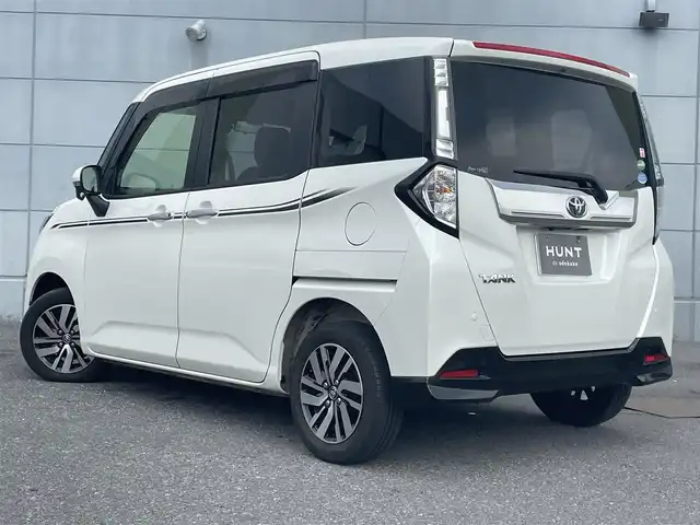 トヨタ タンク カスタムG S 千葉県 2017(平29)年 5.2万km パールホワイトⅢ スマートアシスト２/・衝突軽減ブレーキ/レーンキープアシスト/・踏み間違い防止/純正SDナビ(NSZT-W66T)/・フルセグ/BT/CD/バックカメラ/ステアリングスイッチ/ETC/両側パワースライドドア/LEDヘッドライト/オートライト/フォグライト/スマートキー/プッシュスタート/純正フロアマット/純正14インチAW