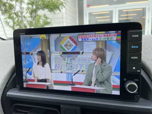 ホンダ フリード AIR 山形県 2024(令6)年 0.9万km パール 純正9型ナビ/フルセグTV/バックカメラ/LEDヘッドライト/両側パワースライドドア/ETC/ホンダセンシング/レーダークルーズ/ドライブレコーダー/スマートキー/プッシュスタート/電動ミラー/保証書