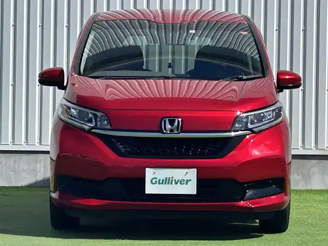ホンダ フリード G 香川県 2023(令5)年 3.7万km プレミアムクリスタルレッドM 社外９型ナビ　/【CD/DVD/SD/Bluetooth】/地デジ対応TV/バックカメラ/両側電動スライド　/ホンダセンシング　/レーダークルーズコントロール　/ＡＣＣ先行車検知システム　/標識認識機能　/レーンキープアシスト　/社外デジタルインナーミラー　/SDなし/ＬＥＤヘッドライト/オートライト機能/リアロールサンシェード/ウィンカーミラー/ビルトインETC