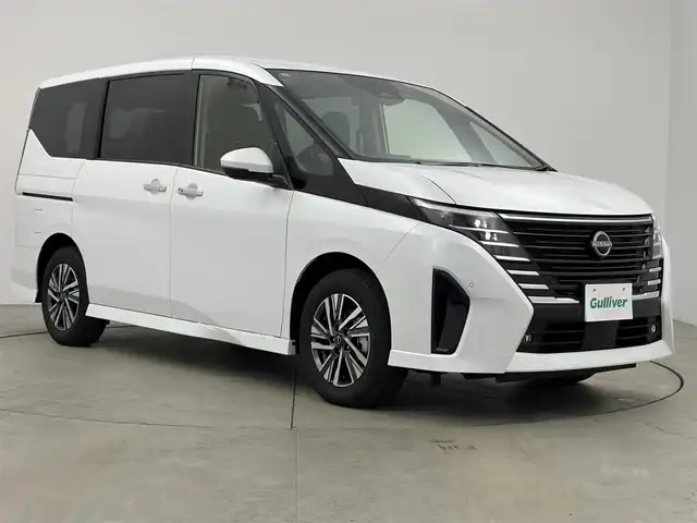 日産 セレナ e－パワー ハイウェイスター V 愛知県 2025(令7)年 0.1千km ブリリアントホワイトパール 登録済未使用車/プロパイロット/１２．３型純正ナビ/ーBT/フルセグTV/AppleCarPlay/AndroidAuto/デジタルインナーミラー/全方位カメラ/ビルトインＥＴＣ２．０/置くだけ充電/両側パワースライドドア/純正16インチアルミ/電子パーキング　/オートホールド/スマートマルチセンターシート/スペアキー/USM挿入口