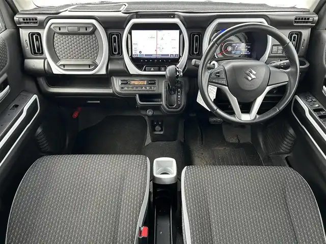 スズキ ハスラー HYBRID X 新潟県 2020(令2)年 4.6万km クールカーキPM 衝突軽減/全方位カメラ/純正ナビ/(AM/FM/CD/DVD/BT/フルセグ)/ETC/アイドリングストップ/コーナーセンサー/シートヒーター/革巻きステアリング/ステアリングスイッチ/AUTOライト/LEDヘッドライト/フォグランプ/横滑り防止/プッシュスタート/スマートキー