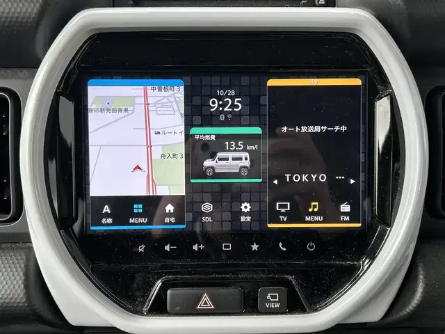 スズキ ハスラー HYBRID X 新潟県 2020(令2)年 4.6万km クールカーキPM 衝突軽減/全方位カメラ/純正ナビ/(AM/FM/CD/DVD/BT/フルセグ)/ETC/アイドリングストップ/コーナーセンサー/シートヒーター/革巻きステアリング/ステアリングスイッチ/AUTOライト/LEDヘッドライト/フォグランプ/横滑り防止/プッシュスタート/スマートキー