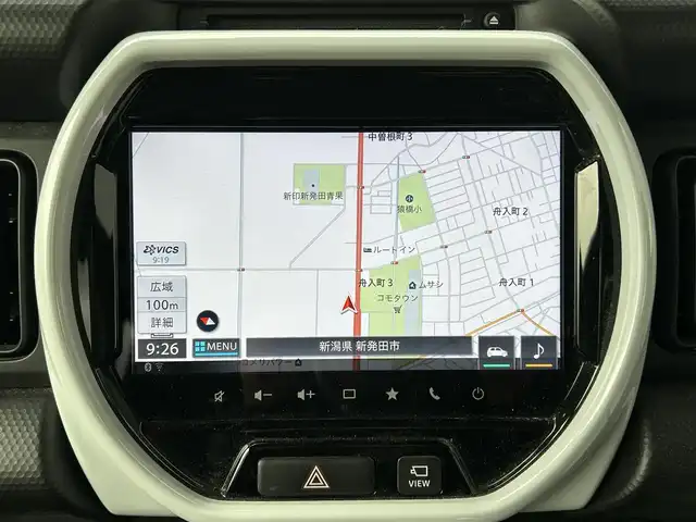 スズキ ハスラー HYBRID X 新潟県 2020(令2)年 4.6万km クールカーキPM 衝突軽減/全方位カメラ/純正ナビ/(AM/FM/CD/DVD/BT/フルセグ)/ETC/アイドリングストップ/コーナーセンサー/シートヒーター/革巻きステアリング/ステアリングスイッチ/AUTOライト/LEDヘッドライト/フォグランプ/横滑り防止/プッシュスタート/スマートキー