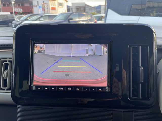 スズキ ワゴンＲ スマイル HYBRID X 三重県 2023(令5)年 3万km コーラルオレンジメタリック/アーバンブラウン2トーン 純正８インチＳＤナビ/両側パワースライドドア/バックカメラ/ドラレコ/シートヒーター/レーンキープアシスト/TRC/アイドリングストップ/衝突軽減ブレーキ/USB給電/LED/プッシュスタート/スマートキー2本/フロアマット/フルセグTV.CD.DVD.BT.SD