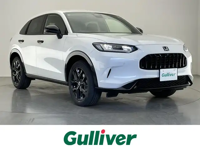 ホンダ ＺＲ－Ｖ ハイブリッド e:HEV Z ブラックスタイル 愛知県 2025(令7)年 0.1千km プラチナホワイトパール 登録済未使用車　純正９型ＤＡナビ　フルセグＴＶ　カープレイ　全方位カメラ　黒革　全席シートヒーター　ＥＴＣ２．０　ワイヤレス充電　ハンドルヒーター　電動リアゲート　ホンダセンシング　衝突軽減　ＢＳＭ　BOSEプレミアムサウンド　メモリシート/登録時走行距離4キロ/e:HEV　Z　ブラックスタイル　Honda CONNECTディスプレー