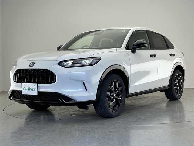 ホンダ ＺＲ－Ｖ ハイブリッド e:HEV Z ブラックスタイル 愛知県 2025(令7)年 0.1千km プラチナホワイトパール 登録済未使用車　純正９型ＤＡナビ　フルセグＴＶ　カープレイ　全方位カメラ　黒革　全席シートヒーター　ＥＴＣ２．０　ワイヤレス充電　ハンドルヒーター　電動リアゲート　ホンダセンシング　衝突軽減　ＢＳＭ　BOSEプレミアムサウンド　メモリシート/登録時走行距離4キロ/e:HEV　Z　ブラックスタイル　Honda CONNECTディスプレー