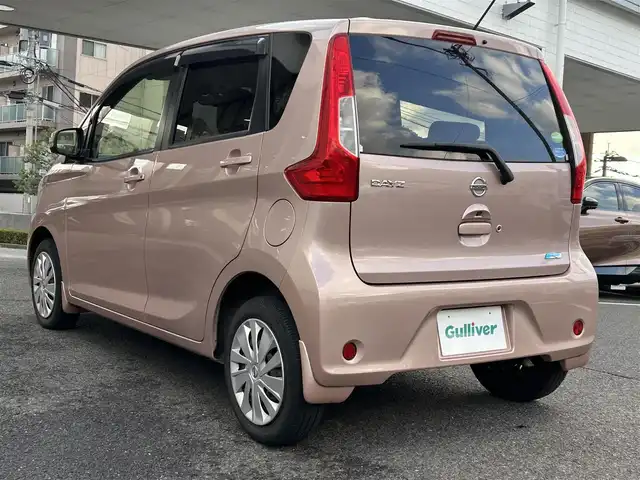 日産 デイズ X 長崎県 2016(平28)年 9.2万km シルキーローズM ワンオーナー/純正ナビ（ＢＴ／フルセグＴＶ／ＣＤ）/アラウンドビューモニター/エマージェンシーブレーキ/ＥＴＣ/スマートキー/プッシュスタート/ステアリングスイッチ/アイドリングストップ