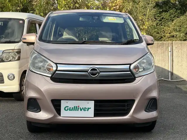 日産 デイズ X 長崎県 2016(平28)年 9.2万km シルキーローズM ワンオーナー/純正ナビ（ＢＴ／フルセグＴＶ／ＣＤ）/アラウンドビューモニター/エマージェンシーブレーキ/ＥＴＣ/スマートキー/プッシュスタート/ステアリングスイッチ/アイドリングストップ