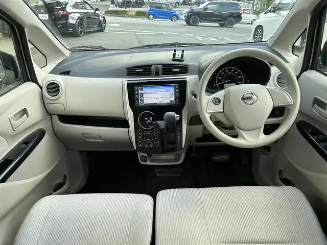 日産 デイズ X 長崎県 2016(平28)年 9.2万km シルキーローズM ワンオーナー/純正ナビ（ＢＴ／フルセグＴＶ／ＣＤ）/アラウンドビューモニター/エマージェンシーブレーキ/ＥＴＣ/スマートキー/プッシュスタート/ステアリングスイッチ/アイドリングストップ