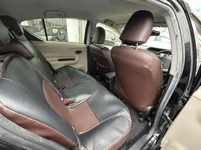 トヨタ アクア G 宮崎県 2012(平24)年 9.5万km ブラックマイカ /ナビ(NHZN-W61G)//TV/CD/DVD/Bluetooth//バックカメラ//ETC//オートライト//フォグライト//純正フロアマット//ドアバイザー//プッシュスタート//電格ウィンカーミラー//ステアリングスイッチ