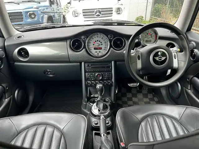 ＭＩＮＩ ミニ クーパー S パークレーン 大阪府 2007(平19)年 8.6万km グレー 黒革/シートヒーター/ETC/CD/禁煙車/リモコンキー/純正16インチAW