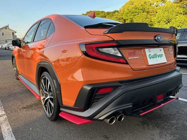 スバル ＷＲＸ Ｓ４ STIスポーツR EX 大阪府 2022(令4)年 2.8万km オレンジ １２．３インチナビ　/フルセグ　/バックカメラ　/サイドカメラ　/ＳＴｉエアロ　/ＲＥＣＡＲＯレザーシート　/シートヒーター　/ブラインドスポットモニター　/レーダークルーズコントロール　/ＳＴｉフロアーマット　/ＥＴＣ