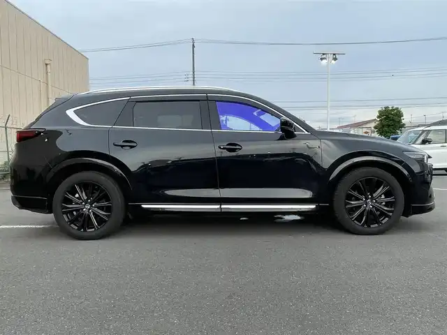 マツダ ＣＸ－８ XD スポーツアピアランス 東京都 2023(令5)年 2万km ジェットブラックマイカ マツダコネクトナビ/３６０°ビューモニター/サンルーフ/衝突軽減/ブラインドスポット/レーンキープアシスト/シートヒーター/パワーシート/パワーバックドア/ＥＴＣ/ワイヤレス充電器
