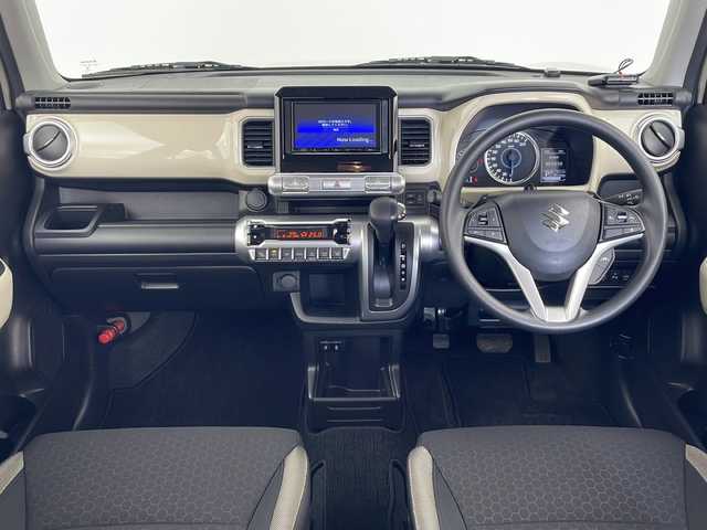 スズキ クロスビー HYBRID MV 秋田県 2024(令6)年 2.6万km キャラバンアイボリーパールメタリック/ホワイト 2トーンルーフ 社外ナビ【FM/AM/BT/CD/DVD】 /フルセグTV /バックカメラ /ETC /クルーズコントロール　/パドルシフト　/アイドリングストップ　/クリアランスソナー　/スマートキー　/プッシュスタート　/ミラーヒーター　　/前席シートヒーター/コーナーセンサー /社外フロアマット/電格ミラー/横滑り防止装置/衝突被害軽減システム/レーンキープアシスト/ライトレベライザー /プッシュスタート /ダウンヒルアシストコントロール/ヒルディセントコントロール/デュアルカメラサポートブレーキ/USBポート/オートエアコン /オートライト/ステアリングリモコン/純正AW