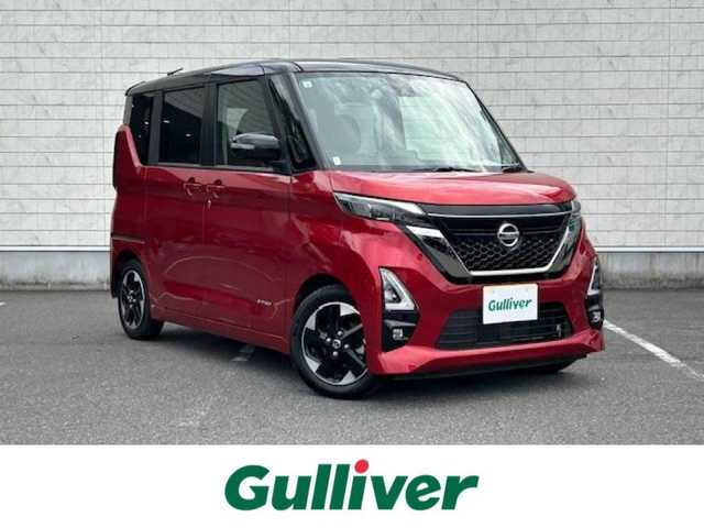 日産 ルークス HWS X アーバンクロム プロパイロットED 大阪府 2021(令3)年 0.1万km スパークリングレッド/ブラック 9インチナビ/アラウンドビューモニター/ETC2.0純正/両側パワースライドドア/プロパイロット/ドライブレコーダー/エマージェンシーブレーキ/コーナーセンサー/オートハイビーム/純正アルミホイール/衝突被害軽減システム/横滑り防止装置/LEDライト/ワンオーナー/スマートキー×２