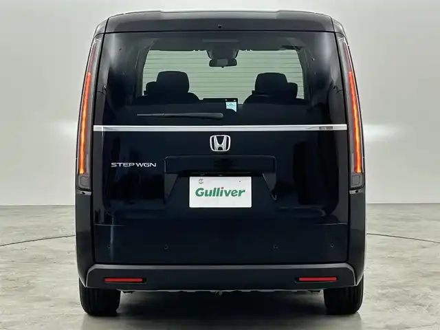 ホンダ ステップワゴン エアー EX 福岡県 2025(令7)年 0.1万km未満 クリスタルブラックパール 登録済未使用車　/純正９型ナビ　/バックカメラ　/アダプティブクルコン　/コーナーセンサー　/衝突軽減ブレーキ　/レーンキープ　/ＢＳＭ　/踏み間違い防止　/パドルシフト　/両側電動スライドドア　/パワーバックドア　/ＬＥＤ