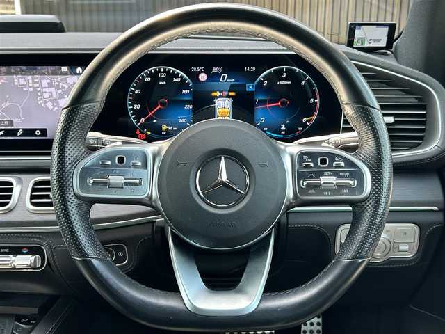 メルセデス・ベンツ ＧＬＥ４００ｄ 4MATIC スポーツ 福岡県 2021(令3)年 2.2万km オブシディアンブラック レーダーセーフティパッケージ/Burmester/黒革シート/シートヒーター/エアシート　/ヘッドアップディスプレイ/純正ナビ/Applecarplay/androidauto/フルセグTV/全方位カメラ/Bluetooth/パヒュームデュフュザー/エアーサスペンション/前後ドライブレコーダー/純正20インチアルミホイール/ETC2.0