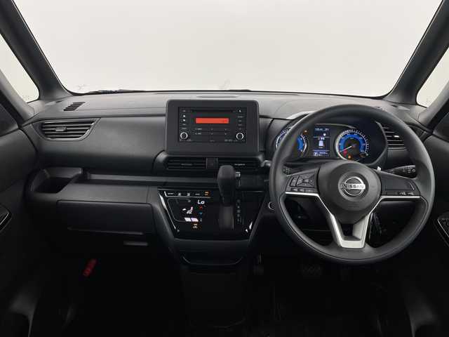 日産 ルークス ハイウェイスター X 新潟県 2020(令2)年 3.1万km ブラック 禁煙車/純正CD/AUX/片側パワースライドドア/エマージェンシーブレーキ/コーナーセンサー/アラウンドビューモニター/スマートキー×２/LEDヘッドライト/オートライト/プッシュスタート/電動格納式ミラー/オートエアコン