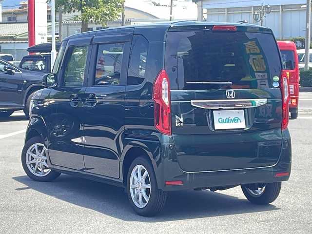 ホンダ Ｎ ＢＯＸ G L ホンダセンシング 長野県 2020(令2)年 4.6万km ブリティッシュグリーンP 純正ナビ/バックカメラ/フルセグTV/DVD再生可能/ステアリングスイッチ/BluetoothAudio/社外14インチアルミホイール/純正ホイールキャップ付きスタッドレス車載/クルーズコントロール/前席シートヒーター/LEDヘッドライト/ミラーヒーター/電動スライドドア/コーナーセンサー/スマートキー/Wエアバッグ