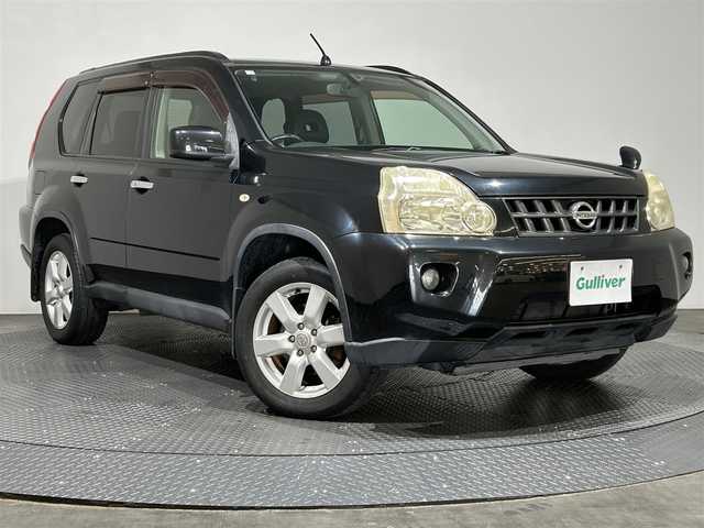 日産 エクストレイル 20Xtt 愛媛県 2010(平22)年 8.6万km ダイヤモンドブラック ワンオーナー  /社外SDナビ【HS310D-A】/フルセグTV/Bluetooth/DVD/バックカメラ/クルーズコントロール/ETC/全席シートヒーター/ダウンヒルアシストコントロール/スペアキーX1/保証書/取扱説明書