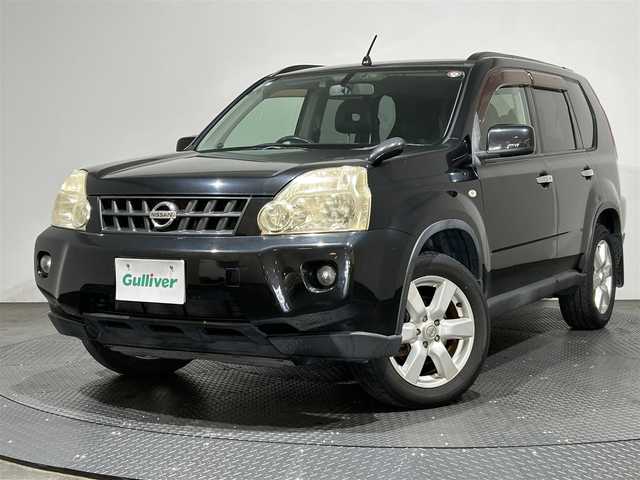 日産 エクストレイル 20Xtt 愛媛県 2010(平22)年 8.6万km ダイヤモンドブラック ワンオーナー  /社外SDナビ【HS310D-A】/フルセグTV/Bluetooth/DVD/バックカメラ/クルーズコントロール/ETC/全席シートヒーター/ダウンヒルアシストコントロール/スペアキーX1/保証書/取扱説明書