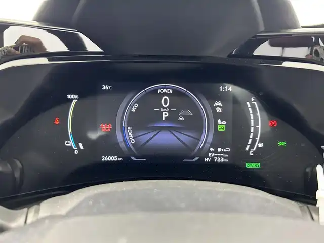 レクサス ＮＸ 450h+ バージョンL 愛知県 2021(令3)年 2.6万km ソニッククォーツ レクサスセーフティー＋　/　・プリクラッシュセーフティ/　・緊急時操舵支援/　・フロントクロストラフィックアラート/　・レーンチェンジアシスト/　・アダプティブハイビームシステム/レクサスチームメイト/純正14インチナビ/　（Bluetooth/フルセグTV/Apple CarPlay）/デジタルインナーミラー/全方位カメラ/ブラインドスポットモニター/赤革/AWD/ヘッドアップディスプレイ/シートヒーター全席/シートクーラー/ステアリングヒーター/電動リアゲード/フットオープナー/本革ステアリング/ETC2.0/シートメモリ/AC100V/パドルシフト/純正20インチAW/純正LEDライト