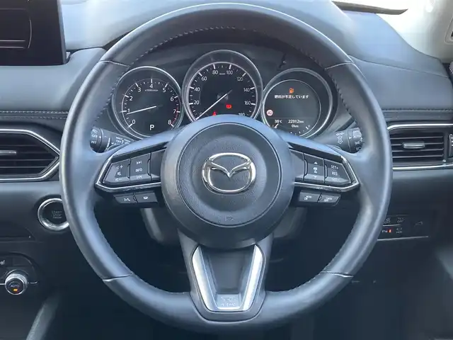 マツダ ＣＸ－５ 20S プロアクティブ 千葉県 2022(令4)年 2.3万km ジェットブラックマイカ 純正メモリナビ/(BT FM AM)/全周囲カメラ/前後ドライブレコーダー/衝突被害軽減システム/車線逸脱警報/クルーズコントロール/ETC/アイドリングストップ/LEDヘッドライト/フォグランプ/オートライト/ウィンカーミラー/電動格納ミラー/純正17インチAW/シートヒーター/シートリフター/ステアリングヒーター/電動リアゲート/プッシュスタート/スマートキー/フロアマット/取扱説明書