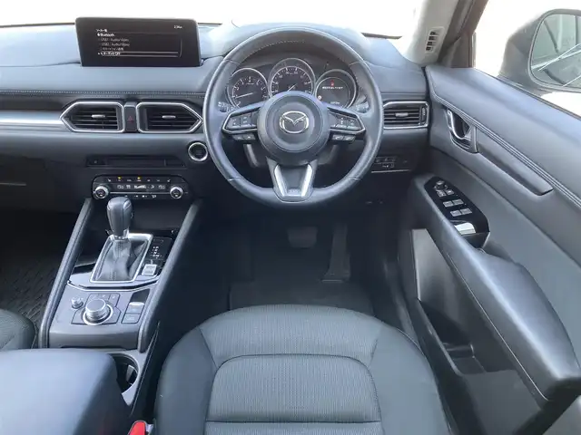 マツダ ＣＸ－５ 20S プロアクティブ 千葉県 2022(令4)年 2.3万km ジェットブラックマイカ 純正メモリナビ/(BT FM AM)/全周囲カメラ/前後ドライブレコーダー/衝突被害軽減システム/車線逸脱警報/クルーズコントロール/ETC/アイドリングストップ/LEDヘッドライト/フォグランプ/オートライト/ウィンカーミラー/電動格納ミラー/純正17インチAW/シートヒーター/シートリフター/ステアリングヒーター/電動リアゲート/プッシュスタート/スマートキー/フロアマット/取扱説明書