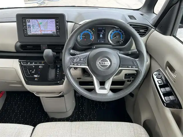 日産 ルークス X 富山県 2020(令2)年 2.4万km スパークリングレッドM 純正SDナビ（Bluetooth/フルセグTV/CD/iPad/AUX）/全周囲カメラ/片側パワースライドドア/ドライブレコーダー/コーナーセンサー/スタッドレス積込（14インチ）/ベンチシート/衝突軽減機能/オートライト/オートマチックハイビーム/横滑り防止機能/アイドリングストップ/盗難防止機能