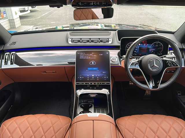 メルセデス・ベンツ Ｍ・ベンツ Ｓ４５０ｄ 4マチック AMGライン 大阪府 2024(令6)年 0.8万km オブシディアンブラック ワンオーナー/ブルメスターオーディオ/純正ナビ/全周囲カメラ/アクティブディスタンスアシスト・ディストロニック（クルコン）/サンルーフ/純正２０インチアルミホイール/フルセグテレビ/アイドリングストップ/エアーサスペンション/フットトランクオープナー/シートヒーター（全席）/シートクーラー（運転席・助手席）/メモリー付パワーシート（運転席・助手席）/ヘッドアップディスプレイ/エレクトロニックスタビリティコントロール/アクティブブレーキアシスト/アクティブレーンキーピングアシスト/アンビエントライト