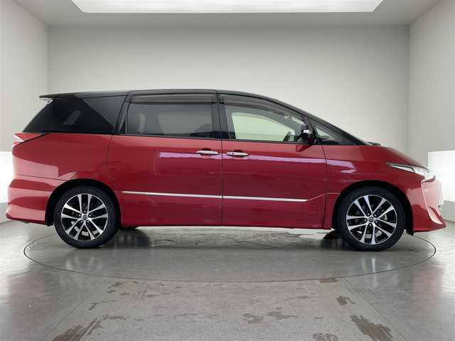 トヨタ エスティマ アエラス プレミアム 千葉県 2017(平29)年 6.4万km ブラック/レッドマイカメタリック 2トーン セーフティセンス/　・プリクラッシュセーフティシステム/　・レーンディパーチャーアラート/　・オートマチックハイビーム/純正１０型ナビ/両側パワースライドドア/禁煙/パワーシート/黒ハーフレザー/フルセグＴＶ/ＤＶＤ/バックカメラ/ＥＴＣ　/ＬＥＤヘッドライト（オートライト）　/スマートキー　/純正18インチアルミホイール