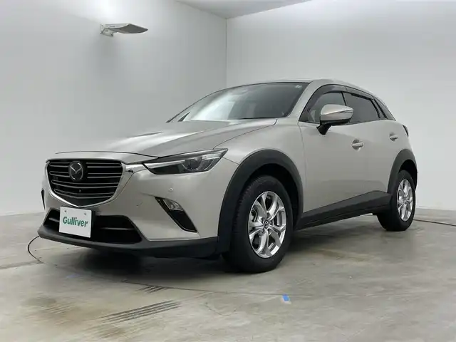 マツダ ＣＸ－３ XD ツーリング 岡山県 2021(令3)年 3.9万km プラチナクォーツメタリック 純正ナビ/TV/DVD/CD/Bluetooth/全方位カメラ/前後ドラレコ /衝突被害軽減ブレーキ/レーダークルーズコントロール/LEDヘッドライト/ビルトインETC/ヘッドアップディスプレイ/ブラインドスポットモニター/純正アルミホイール/コーナーセンサー /オートライト /LEDヘッドライト/プッシュスタート /スマートキー