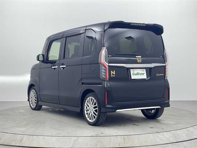 ホンダ Ｎ ＢＯＸ カスタム L ターボ 熊本県 2021(令3)年 6.6万km クリスタルブラックパール 純正SDナビ/・フルセグTV/CD/DVD/SD/BT/・バックカメラ/ホンダセンシング/・衝突軽減ブレーキ/・車線逸脱警報/・先行車発進知らせ/・標識認識機能/アダプティブクルーズコントロール/両側パワースライドドア/前方ドライブレコーダー/パドルシフト/ステアリングリモコン/ビルトインETC/ハーフレザーシート/D/Nシートヒーター/LEDヘッドライト/オートライト/フォグランプ/ヘッドライトレベライザー/スマートキー/スペアキー