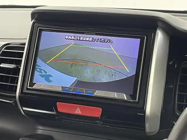 ホンダ Ｎ ＢＯＸ カスタムGターボSSブラックスタイル 埼玉県 2017(平29)年 7.3万km プレミアムベルベットパープル・パール ホンダセンシング　社外８インチナビ　フリップダウンモニター　バックカメラ　ビルトインＥＴＣ　ドライブレコーダー　クルーズコントロール　シートヒーター　社外アルミホイール　オートライト　ＨＩＤライト