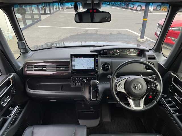 ホンダ Ｎ ＢＯＸ カスタム G L ターボ ホンダセンシング 宮城県 2020(令2)年 8.5万km パープル 登録時走行距離８４４２５ｋｍ/プッシュスタート/パワーウインド/パワーステアリング/コーナーセンサー前後/LEDヘッドライト/フォグランプ/両側パワースライドドア/ホンダセンシング/ステアリングリモコン/レーダークルーズコントロール/電動格納ミラー/純正アルミホイール/純正ドアバイザー/AAC/バックカメラ/ビルトインETC/ドライブレコーダー/シートヒーター/Bluetooth接続/アップルカープレイ対応ナビ/CD/FM・AM/TV/USB・SD/タイヤ【ダンロップ・ルマンV】22年製/ハーフレザーシート/ABS/盗難防止装置/横滑り防止/衝突軽減ブレーキ/オートライト